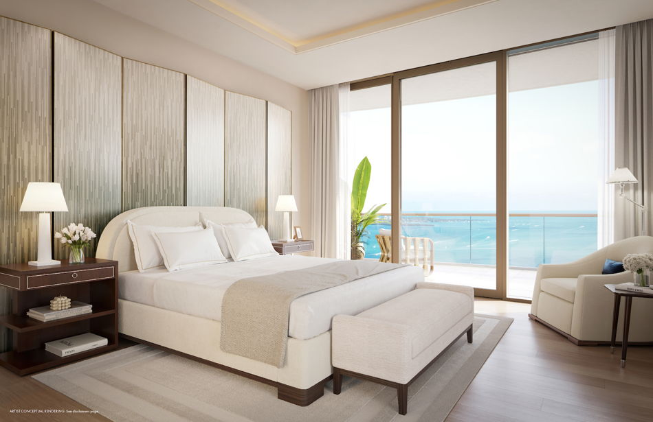 Cipriani Residences Miami residence floor plan rendering