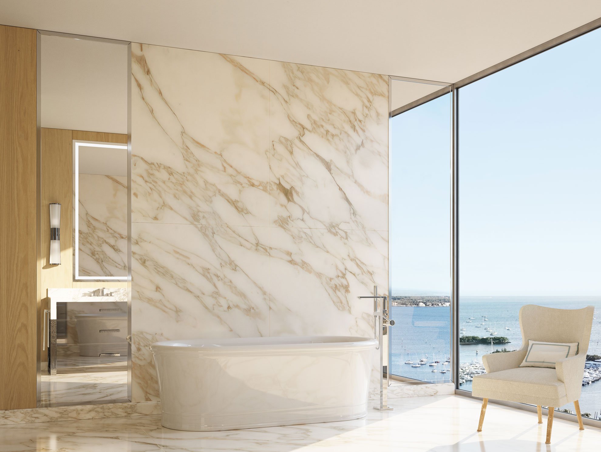 Michele Bönan interior at Four Seasons Private Residences Coconut Grove