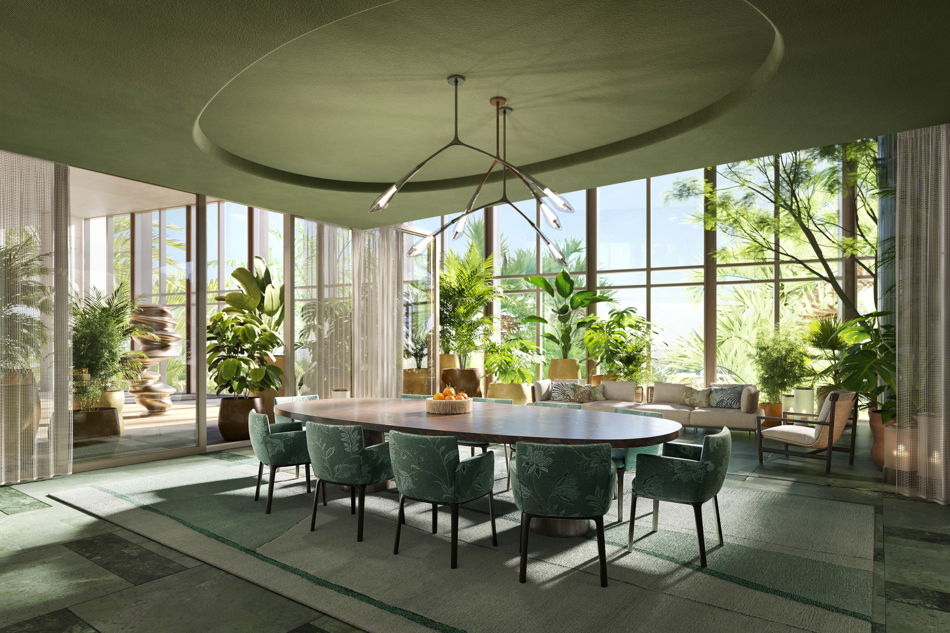 Jean Georges Miami Tropic Residences architectural design detail