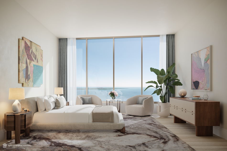 Brickell waterfront luxury residential corridor